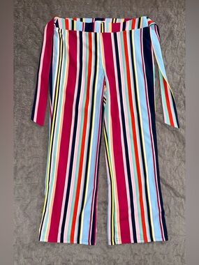 Fashion Nova Colorful Striped Pants